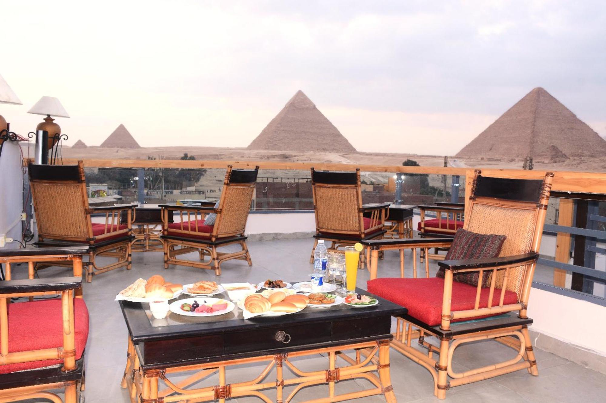 Pyramids Nun Inn Kafret el-Gabal Exterior foto